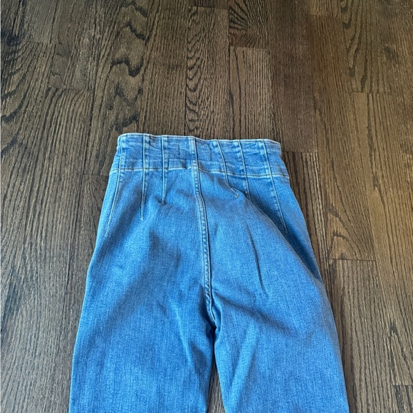 We The Free Classic Blue Wide Leg Jeans - Picture 5 of 6